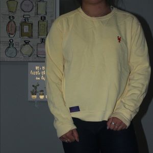 Maine yellow sweatshirt